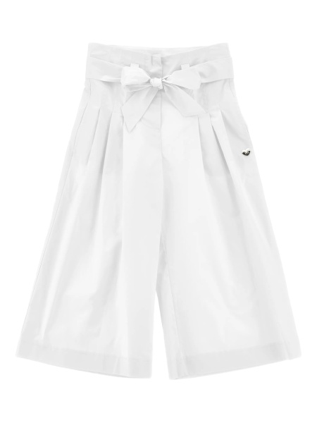 Pantaloni Monnalisa albi