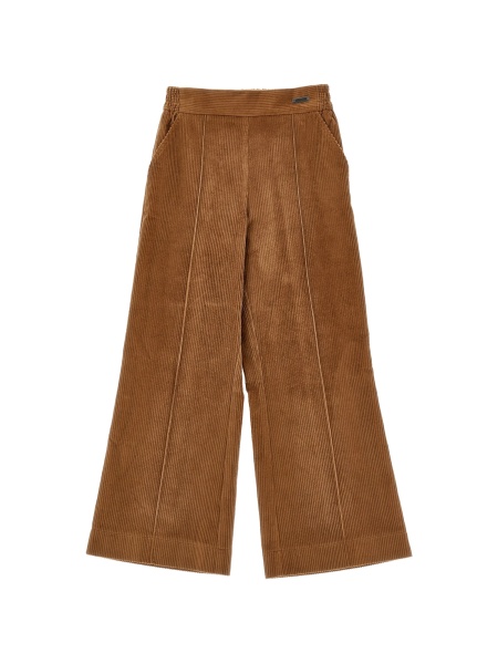Pantaloni Monnalisa maro