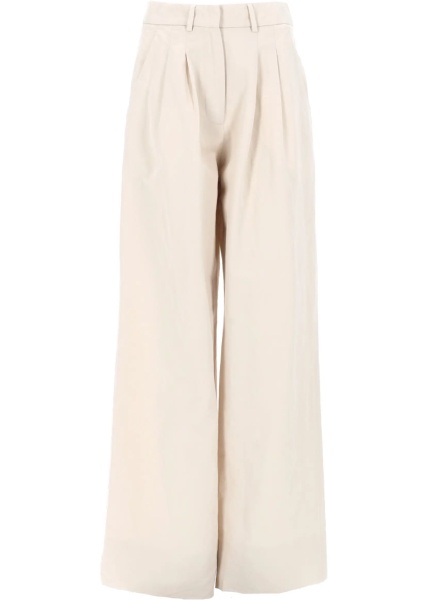 Pantaloni Pantalone "Frankie" In Lino E Cotone