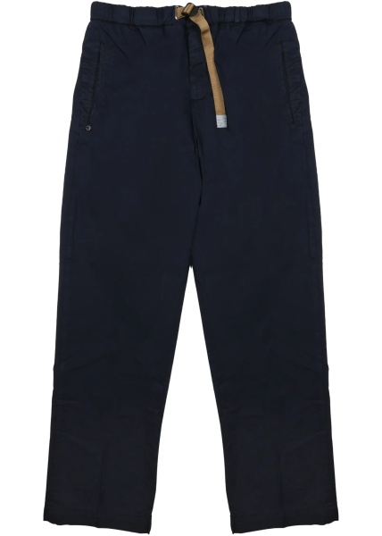 Pantaloni Pantalone In Cotone Con Cintura