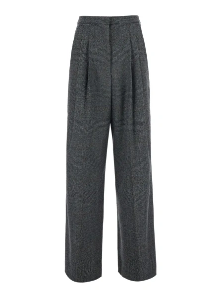 Pantaloni PT TORINO gri din lana