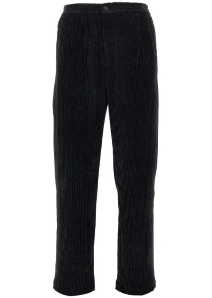 Pantaloni Ribbed chenille pants