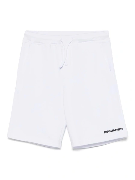 Pantaloni scurti DSQUARED2 albi