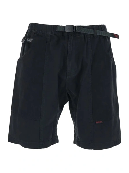Pantaloni scurti GRAMICCI negri din bumbac