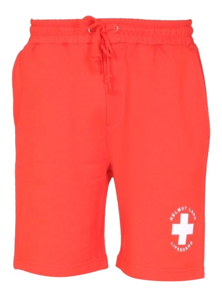Pantaloni scurti HELMUT LANG rosii