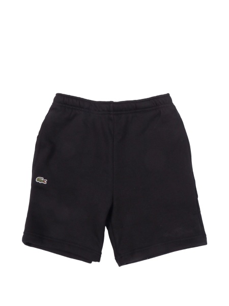 Pantaloni scurti Lacoste Kids negri