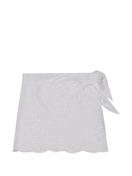 Pantaloni scurti Mc2 Saint Barth albi
