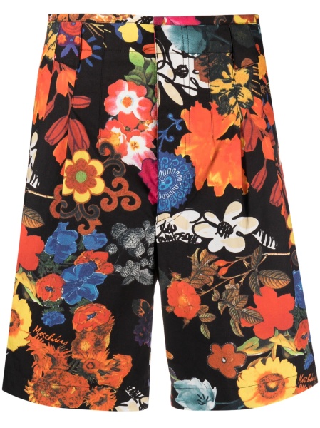 Pantaloni scurti Moschino negri