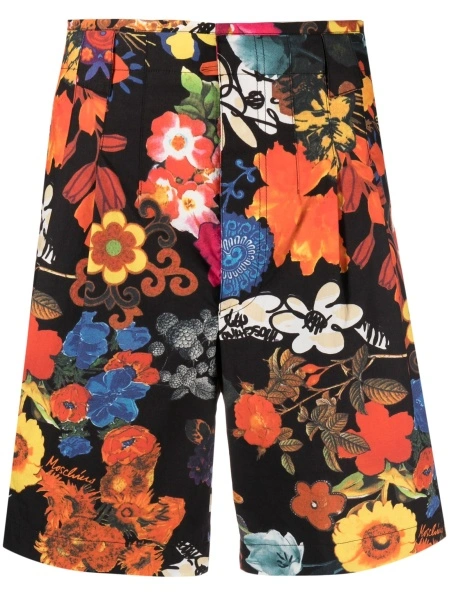 Pantaloni scurti Moschino negri