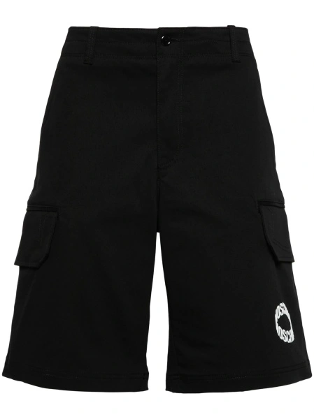 Pantaloni scurti Moschino negri