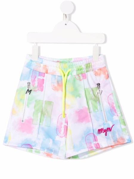 Pantaloni scurti MSGM albi