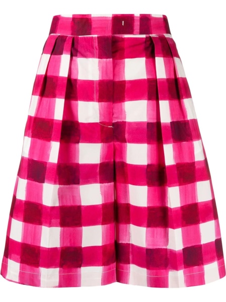 Pantaloni scurti MSGM roz din bumbac
