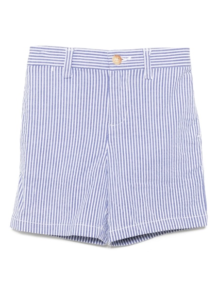 Pantaloni scurti Ralph Lauren albastri din bumbac si elastan