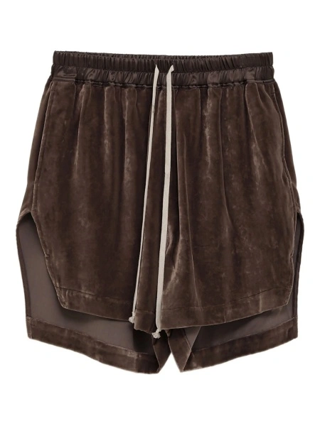 Pantaloni scurti Rick Owens maro