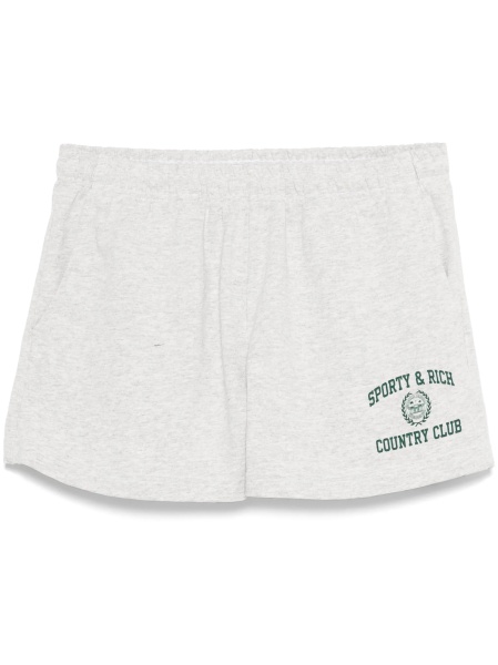 Pantaloni scurti SPORTY & RICH gri