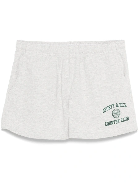 Pantaloni scurti SPORTY & RICH gri