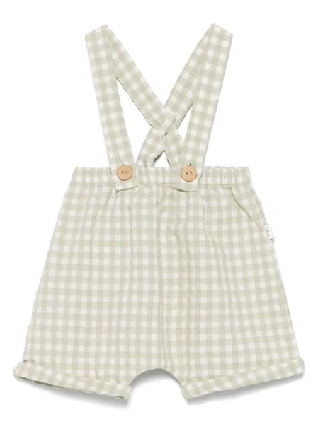 Pantaloni scurti TEDDY & MINOU albi