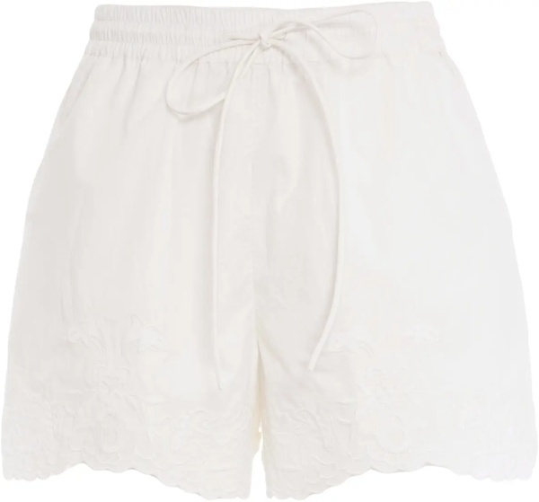 Pantaloni Shorts with embroidery