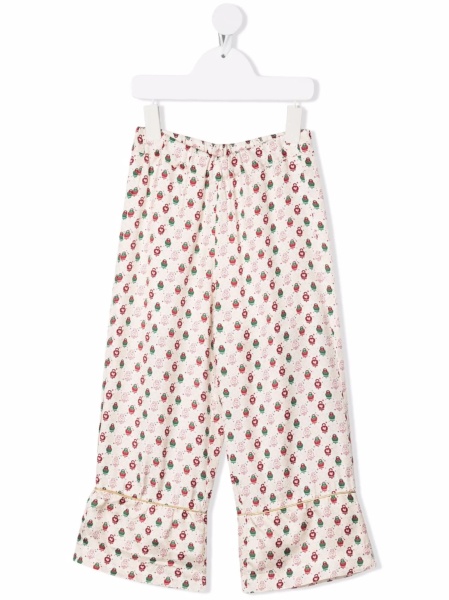 Pantaloni SIMONETTA neutri din vascoza