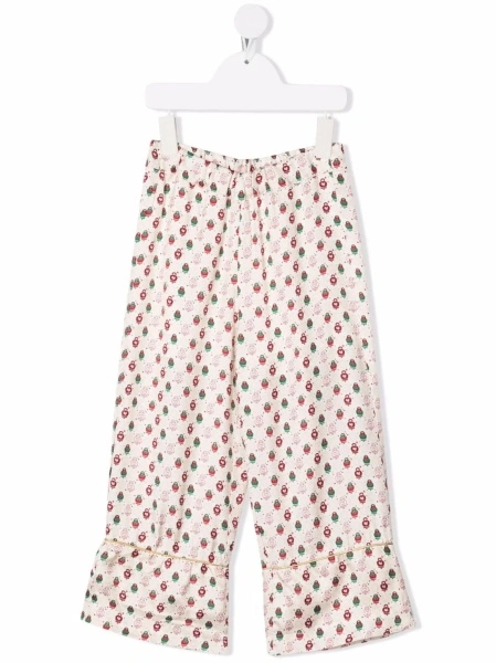 Pantaloni SIMONETTA neutri din vascoza
