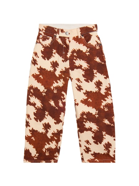Pantaloni Stella McCartney maro