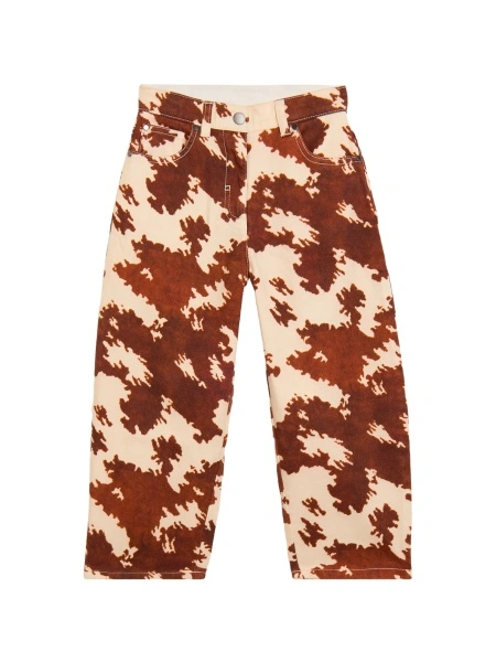Pantaloni Stella McCartney maro