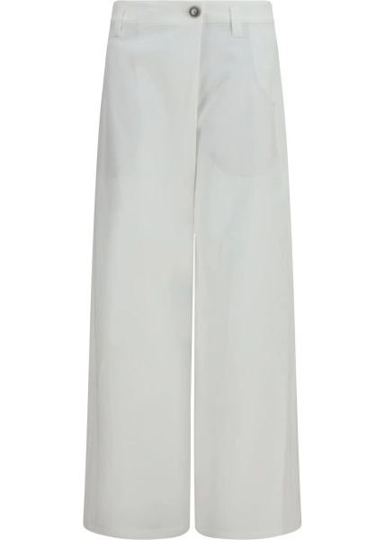 Pantaloni Straight-leg cotton Pants