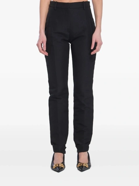 Pantaloni talie inalta Balenciaga negri
