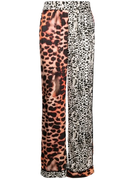 Pantaloni talie inalta Roberto Cavalli neutri