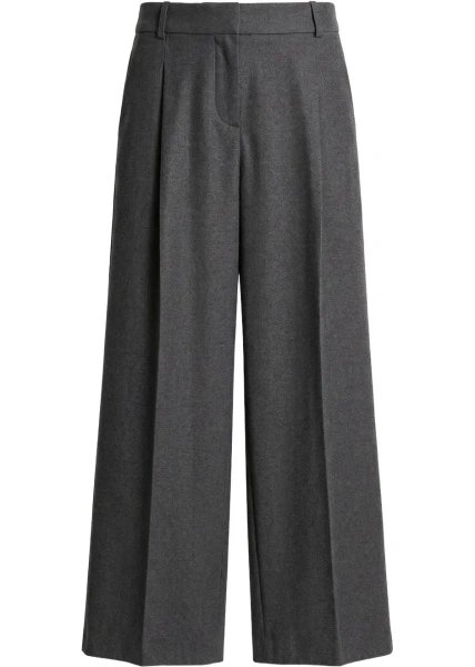 Pantaloni Wide leg pleated trousers