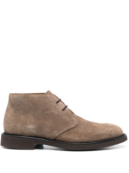 Pantofi Derby Doucal's maro din piele