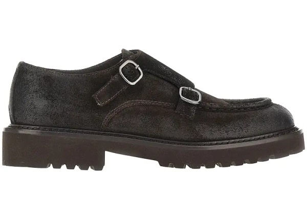 Pantofi Suede leather Double Monk shoes
