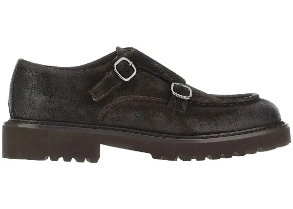 Pantofi Suede leather Double Monk shoes