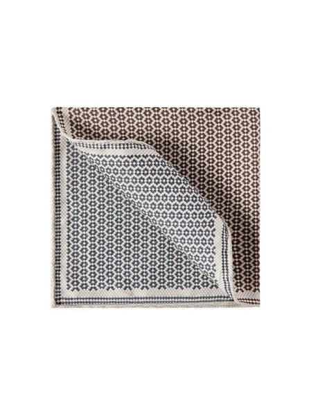 Papion Brunello Cucinelli multicolor din matase