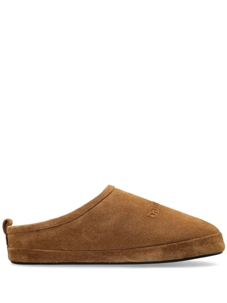 Papuci Balenciaga maro din piele