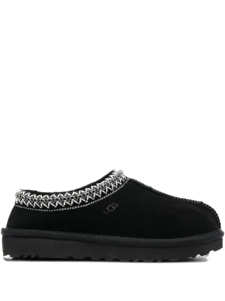 Papuci UGG negri din piele intoarsa
