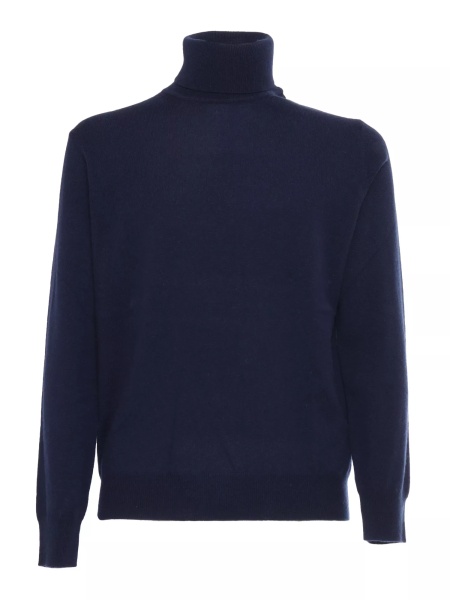 PLAIN KNITTED TURTLENECK SWEATER