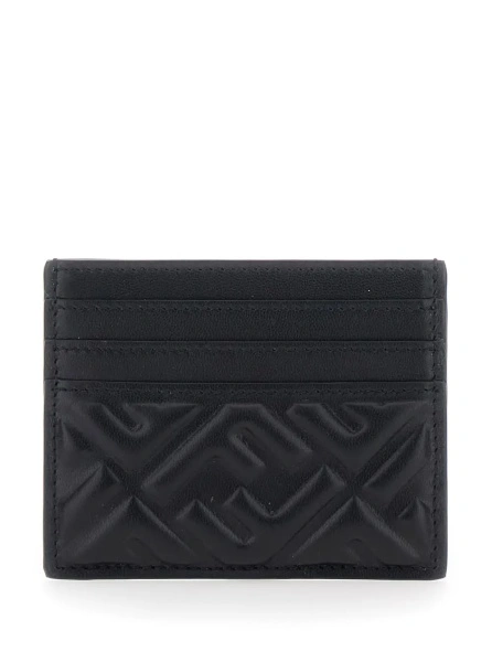 Portofel Fendi negru din piele