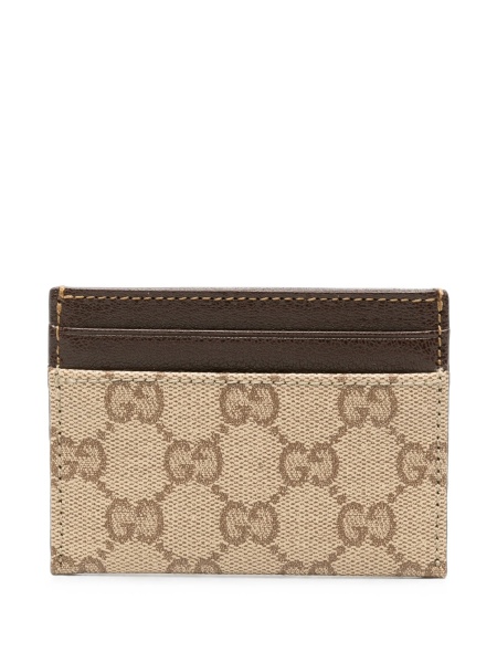 Portofel Gucci neutru din material textil si piele