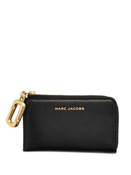 Portofel Marc Jacobs negru din piele si poliuretan