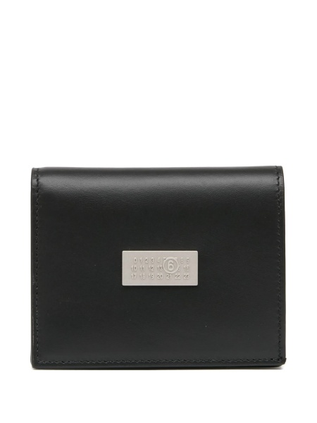 Portofel MM6 Maison Margiela negru din piele
