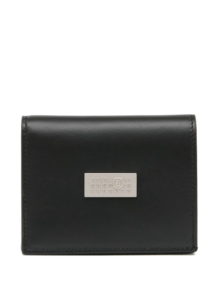 Portofel MM6 Maison Margiela negru din piele