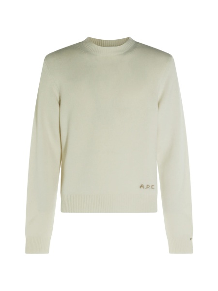 Pulover A.P.C. alb