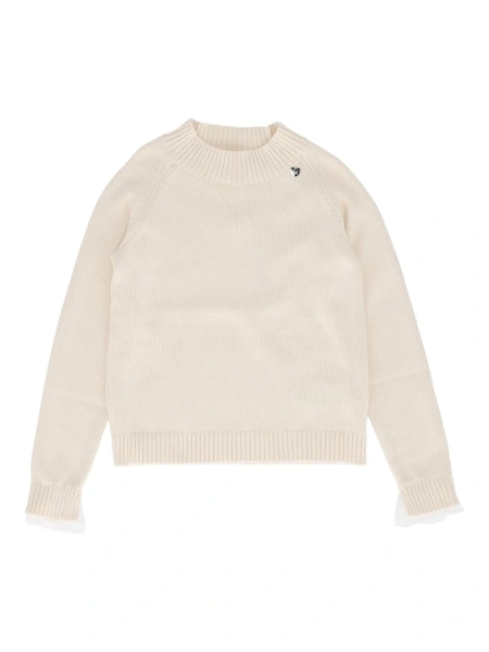 Pulover Basic cotton wool sweater