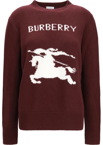 Pulover Cashmere and wool Sweater with Knight motif