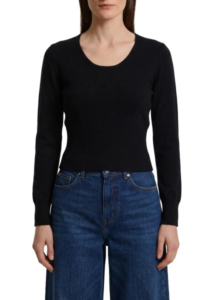 Pulover casual Max Mara negru