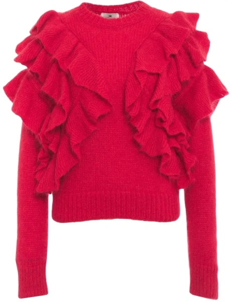 Pulover Elisabetta Franchi rosu