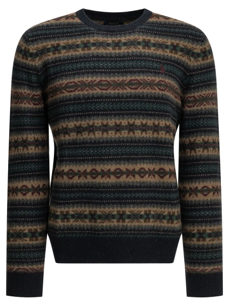 Pulover "Fair Isle" Crew-Neck Sweater