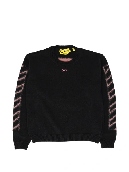 Pulover Off-White negru