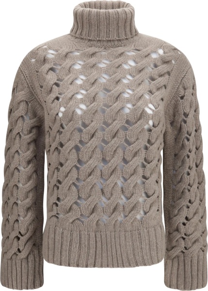 Pulover P.A.R.O.S.H. Perforated turtleneck Sweater